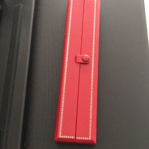 Red and Gold Jewelry Presentation Box